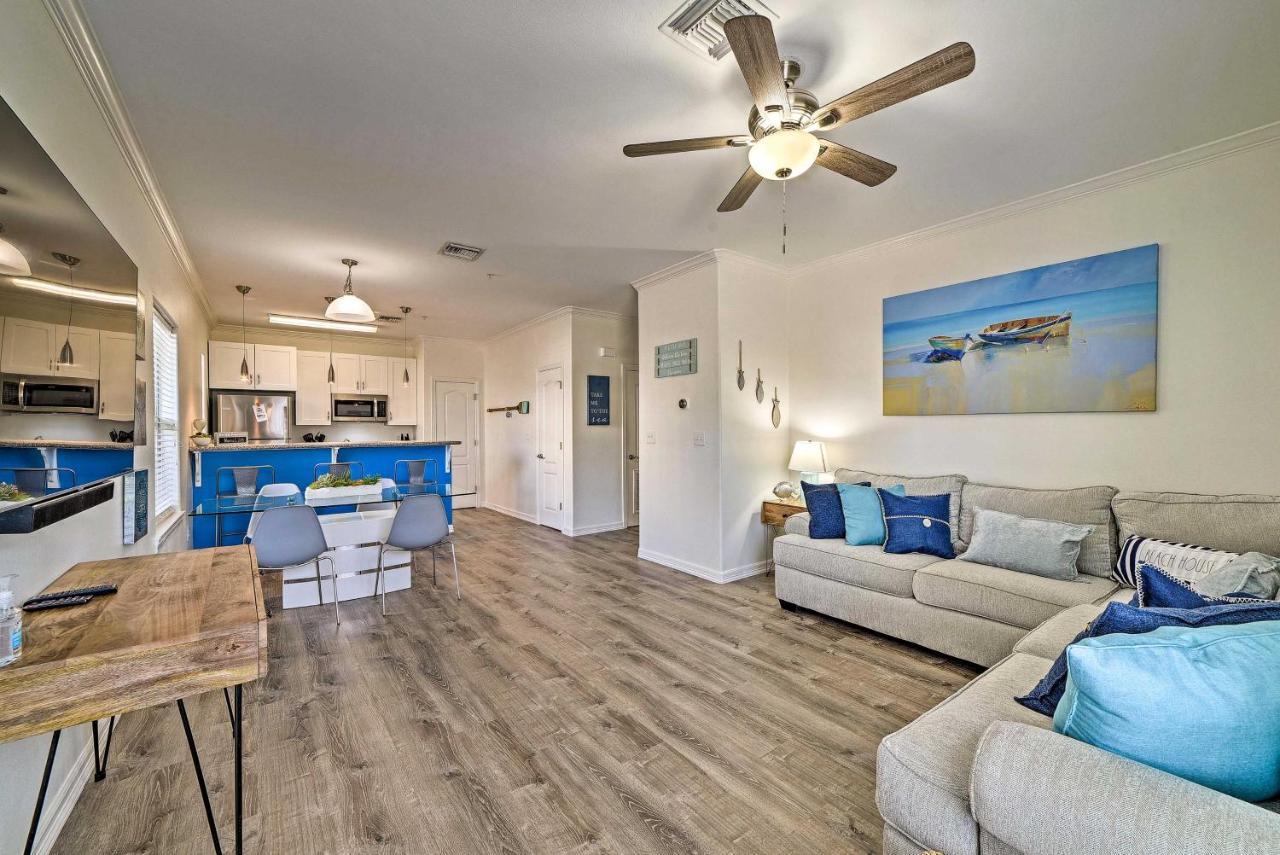 Modern Island Condo With Pool Steps To The Beach! South Padre Island Zewnętrze zdjęcie