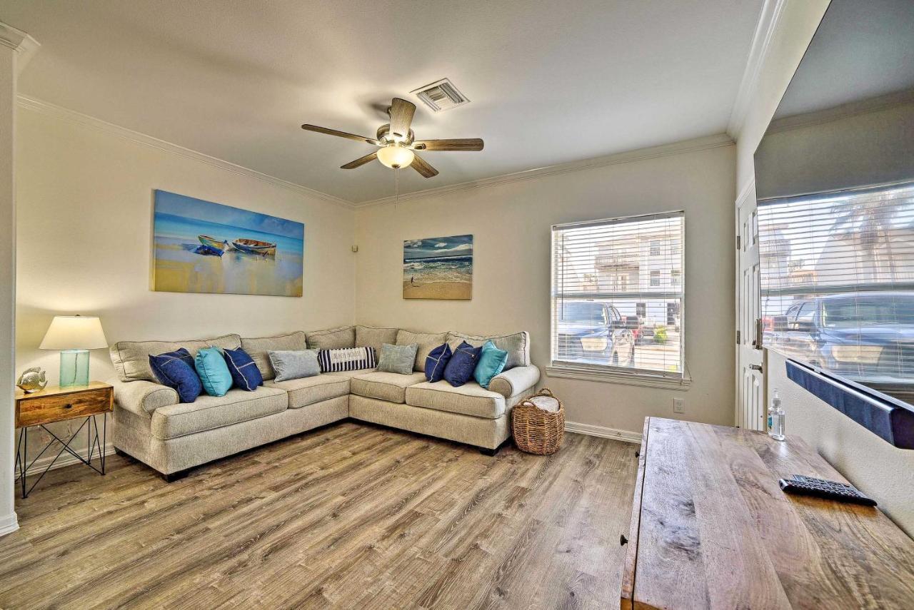 Modern Island Condo With Pool Steps To The Beach! South Padre Island Zewnętrze zdjęcie