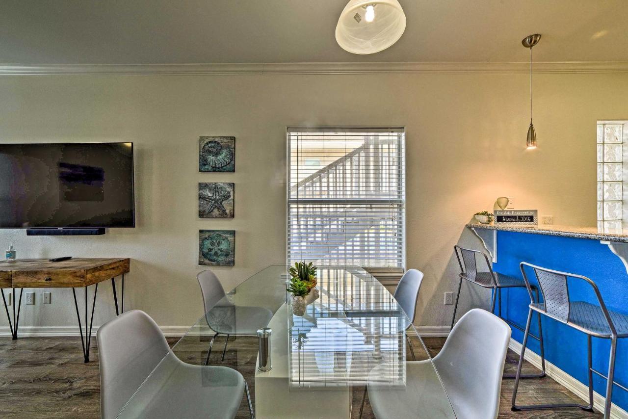 Modern Island Condo With Pool Steps To The Beach! South Padre Island Zewnętrze zdjęcie