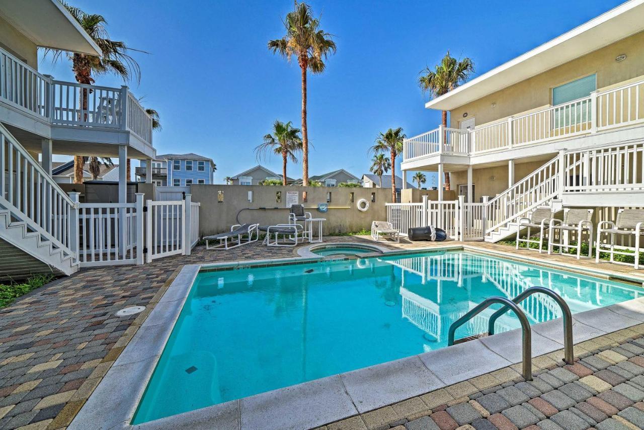 Modern Island Condo With Pool Steps To The Beach! South Padre Island Zewnętrze zdjęcie