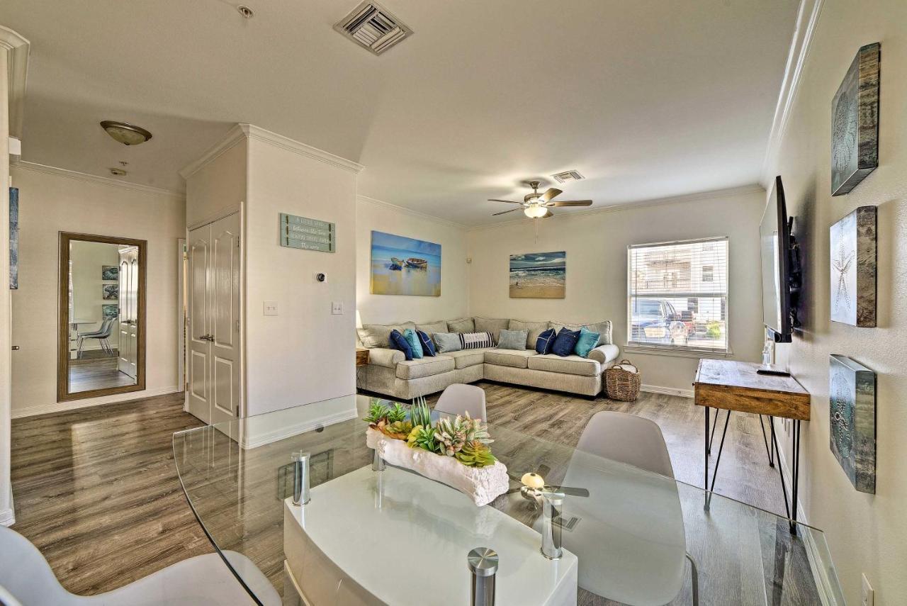 Modern Island Condo With Pool Steps To The Beach! South Padre Island Zewnętrze zdjęcie
