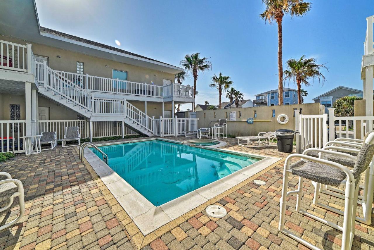 Modern Island Condo With Pool Steps To The Beach! South Padre Island Zewnętrze zdjęcie