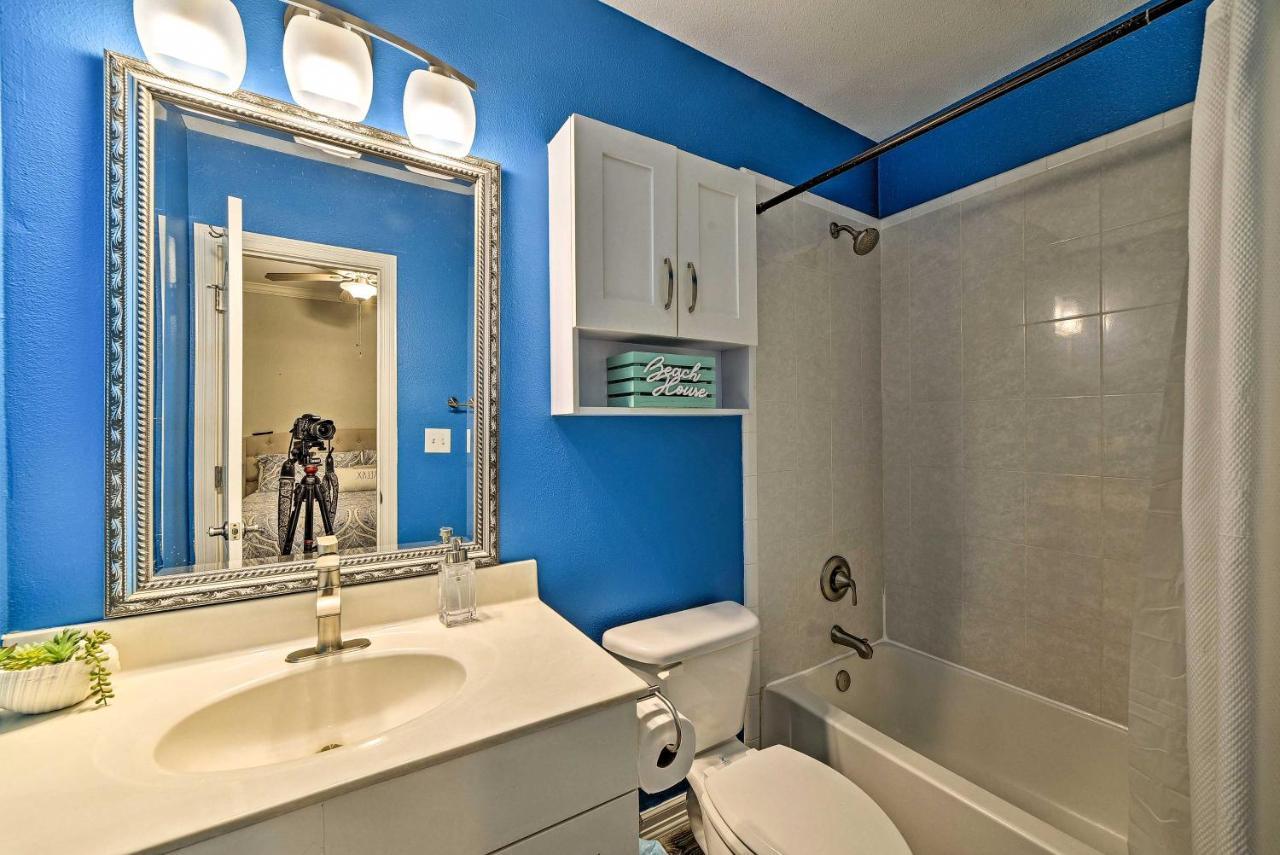 Modern Island Condo With Pool Steps To The Beach! South Padre Island Zewnętrze zdjęcie